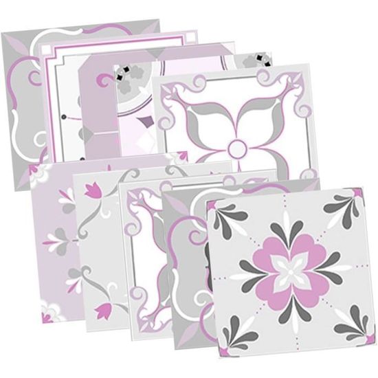 Funlife 29X58CM UV DTF Transfert Pour Meuble Fleurs Aquarelles, Pivoine Autocollant Fleur Autocollant Meuble Décoration Vintage, Imperméable Chambre Salon Bibliothèque Bureau Stickers Porte Placard