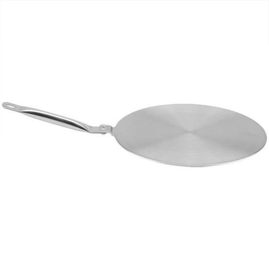 Accessoire Cuisson Plaque Adaptateur Induction - Diffuseur De Chaleur Pour Plaque Gaz - Poignée Amovible - Cuisson Uniforme Accessoire Cuisson Uniforme