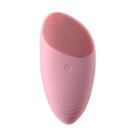 Brosse Nettoyante Visage électrique - 3 Têtes En Silicone - 4 Vitesses - Rechargeable - Neuf