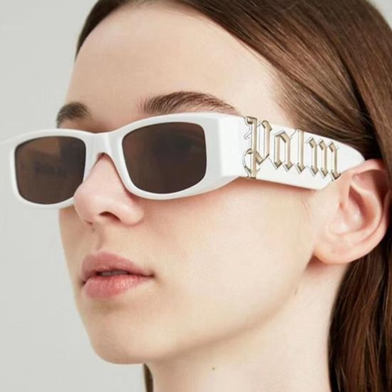Lunettes De Soleil Rectangulaires Vintage YOJUED - Cadre Carré Unisexe, Verres UV400, Style Rétro - 8