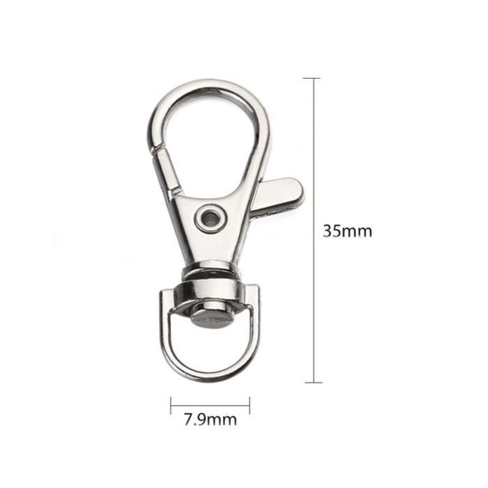 Porte-clés Métal Avec Mousqueton - Gravure TOYOTA - Acier Inoxydable Argenté - Cadeau Pour Fan De Voiture