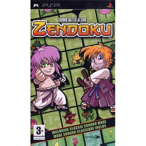 Eidos Interactive Zendoku Battle Action Sudoku / Jeu Console Psp