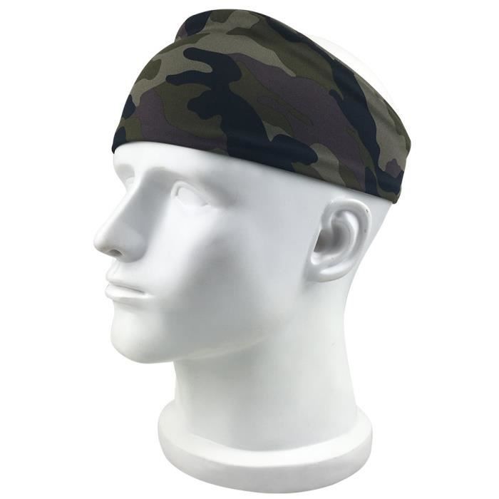 Bande élastique cheveux Sport Yoga Sweatband Head Band @jpoui226