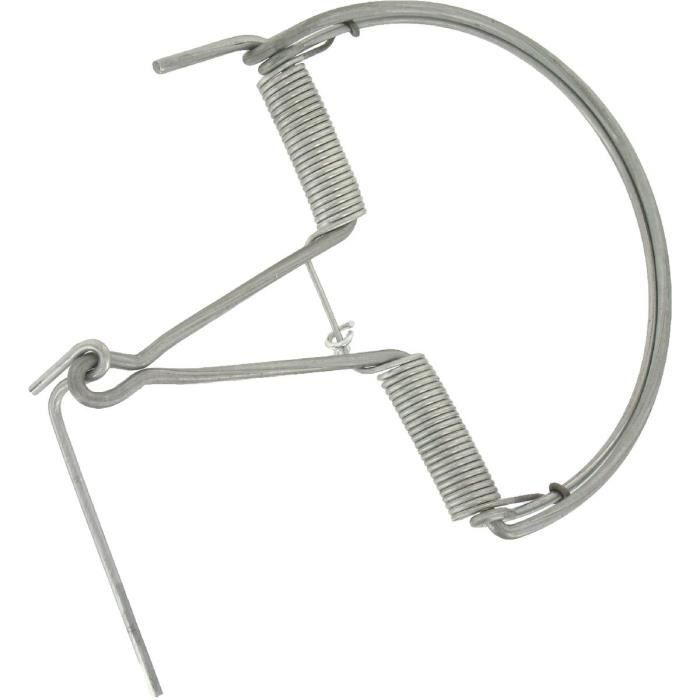 Piège pour nuisible A fils galvanisé Long.13cm