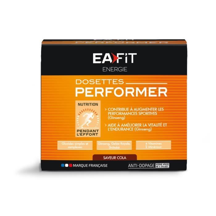 Eafit Energie Performer Cola 10 dosettes