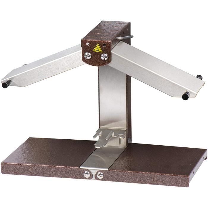 LOUIS TELLIER - Appareil à raclette Brézière® Signature Original - Taille Adaptée pour 1-4 ou 1-6 de Meule - 1 à 4 Personnes -129