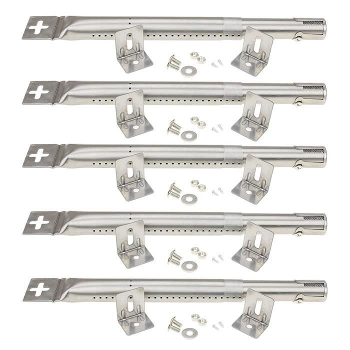 Bar.B.Q.S 42204 Brûleurs universels de Remplacement pour Barbecue à gaz Tube en Acier Inoxydable pour Master Forge, Perfect Flame