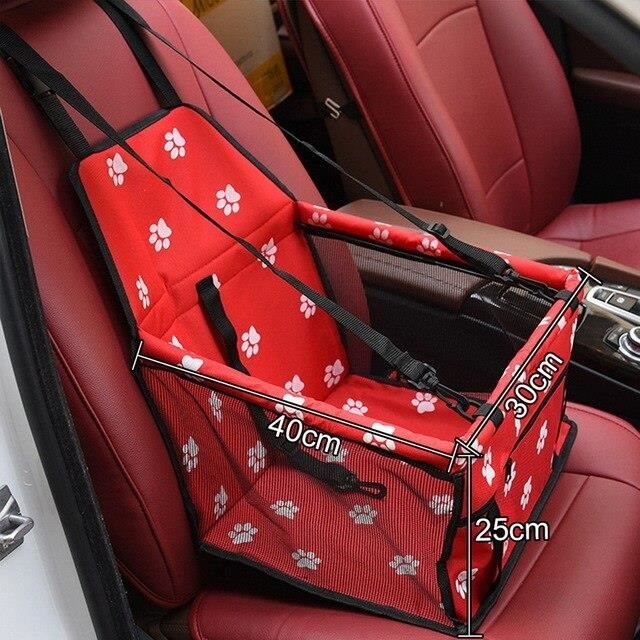 Oxford sac pliant pour chiot et chat Siège de voiture pour chien, sac de transport étanche pour chien, sac de siège pou SN9186
