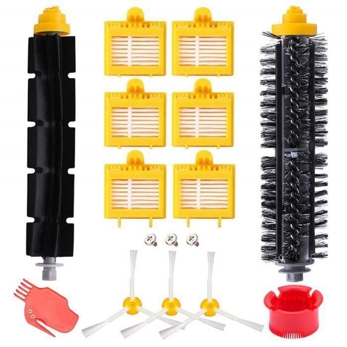 Remplaçant kit Brosses secours d'accessoires pour iRobot Roomba série 700 pour rechange iRobot Roomba 700 @KK