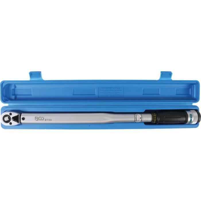 CLE DYNAMOMETRIQUE REVERSIBLE BGS DROITE-GAUCHE 1/2 70-350 NM