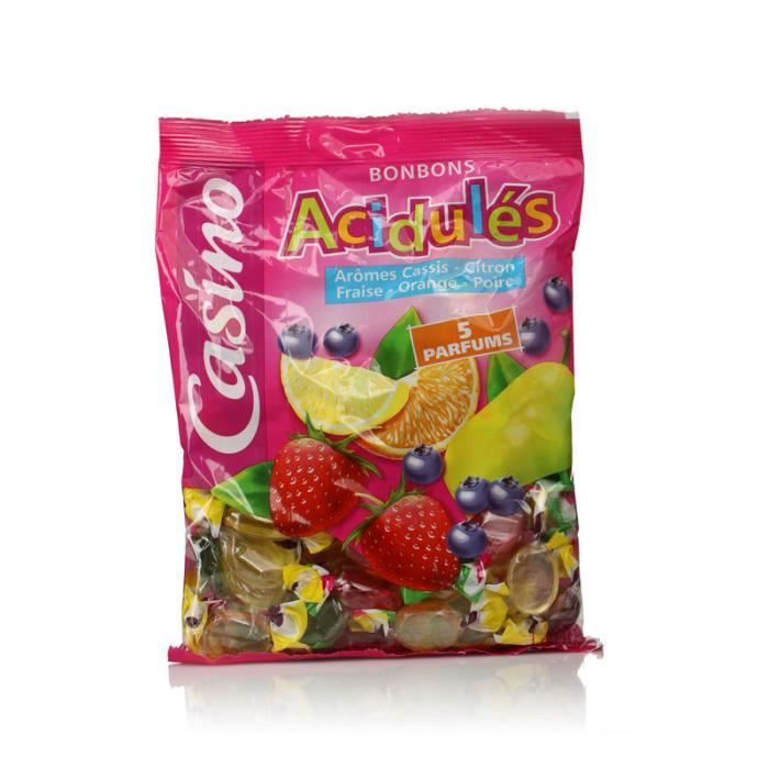 Bonbons acidulés Fruits 400 g