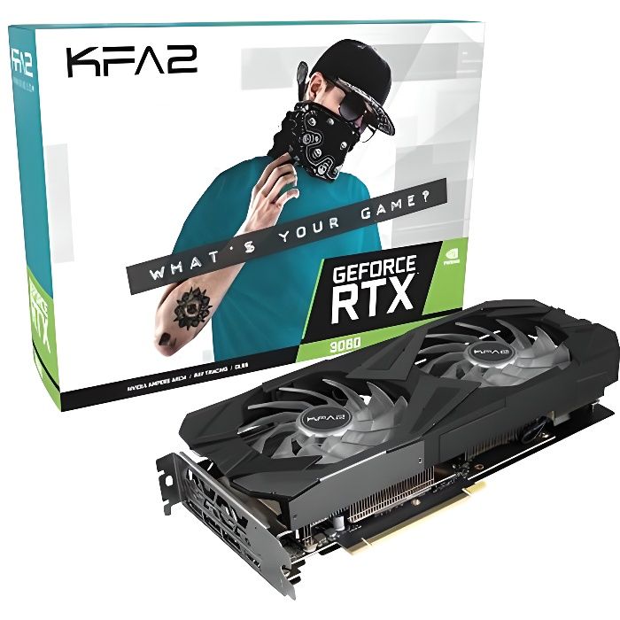 KFA2 NVIDIA GeForce RTX 3060 (1-Click OC) (LHR) 12Go