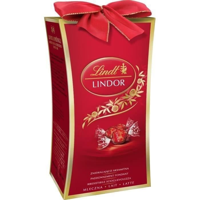 LINDT Mini Cadeau Lait Lindor - 75 g