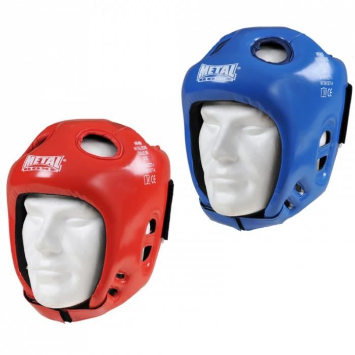 Casque Métal boxe compétitionJunior - Bleu -