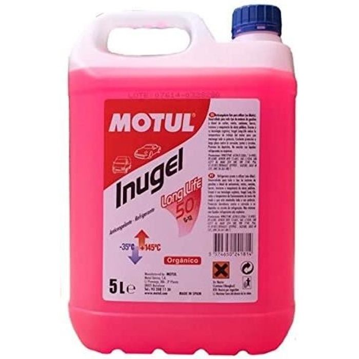 Liquide refroidissement Organique Moutul inugel Longlife G-12