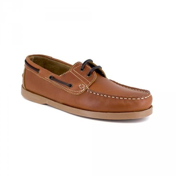 Mocassin Bateau J.BRADFORD Cuir Cognac JB-SAIL - Couleur - Cognac
