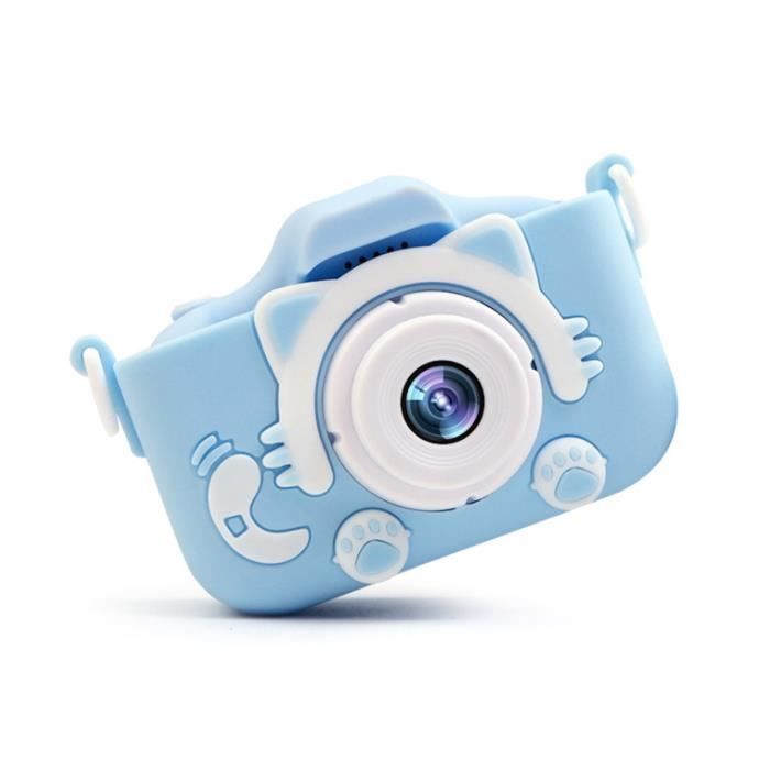NEUFU Appareil photo enfant avec Jeux - Ecran 2,0 Pouces 1080P - Bleu