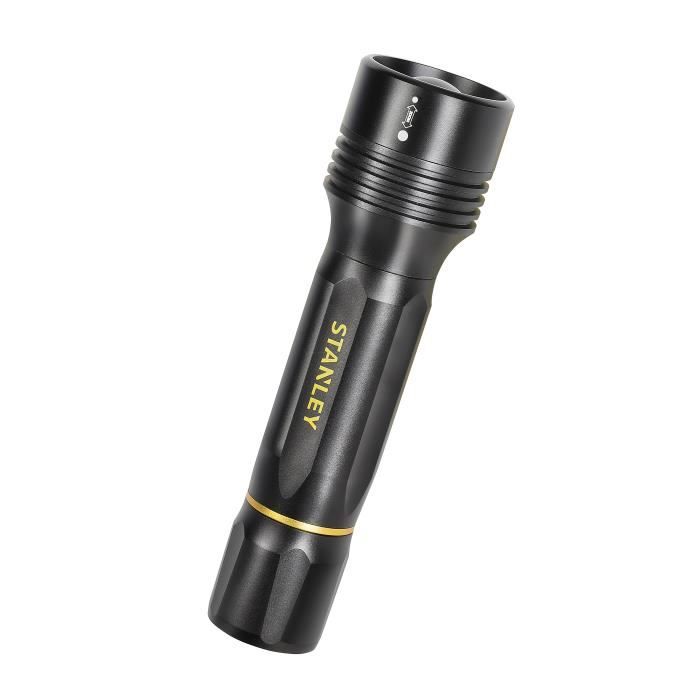 STANLEY - Torche rechargeable - 600 lumens - Noir
