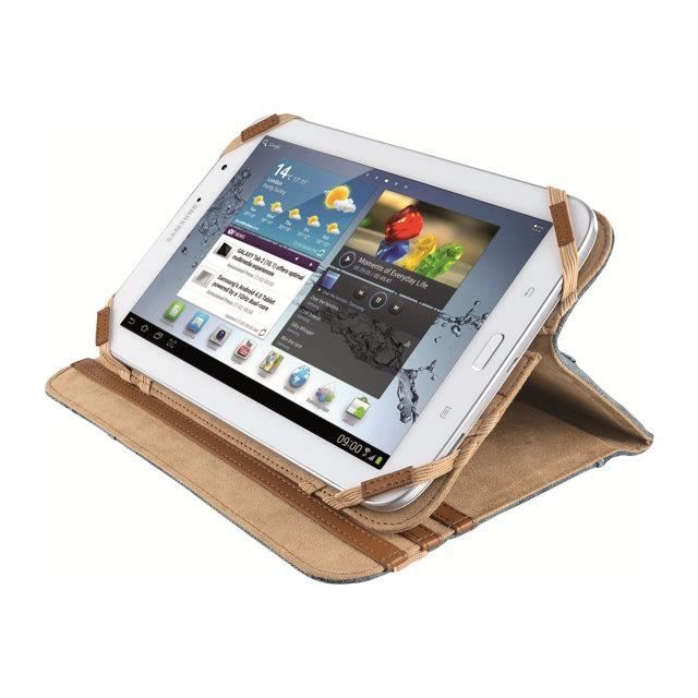 TRUST Jeans Folio Stand 7/8'' - Folio Univ pour Tablette 7/8''