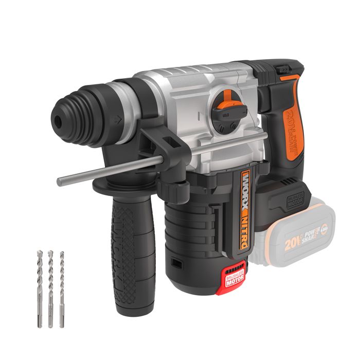 Burineur perforateur Worx WX380.9 - vue 3