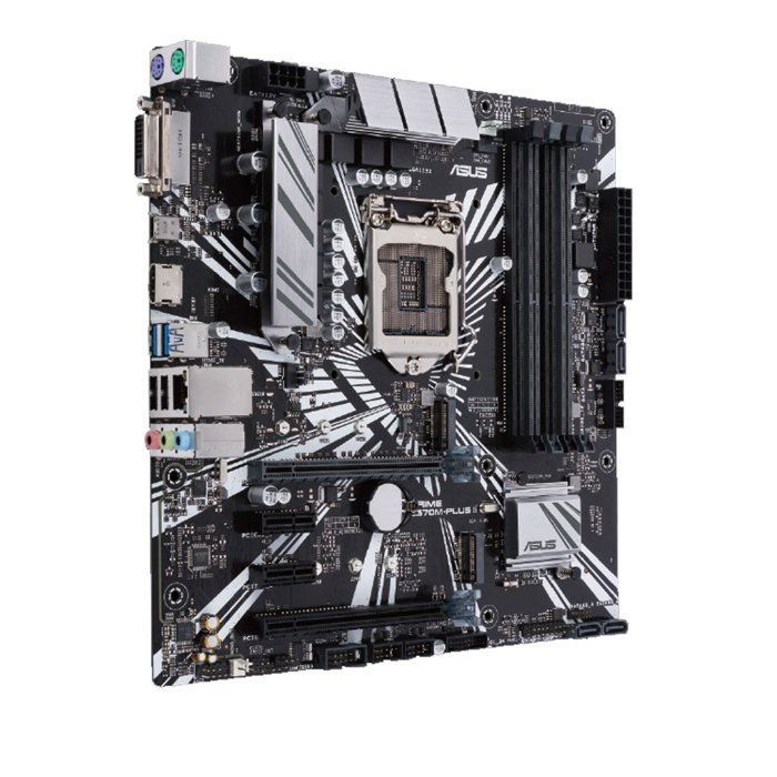 Carte mère ASUS PRIME Z370M-PLUS II Intel Z370 LGA 1151 4xDDR4 64GB Micro ATX - Asus