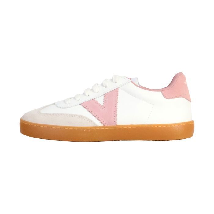 Victoria Baskets effet cuir et daim femme Victoria Berlin Ciclista