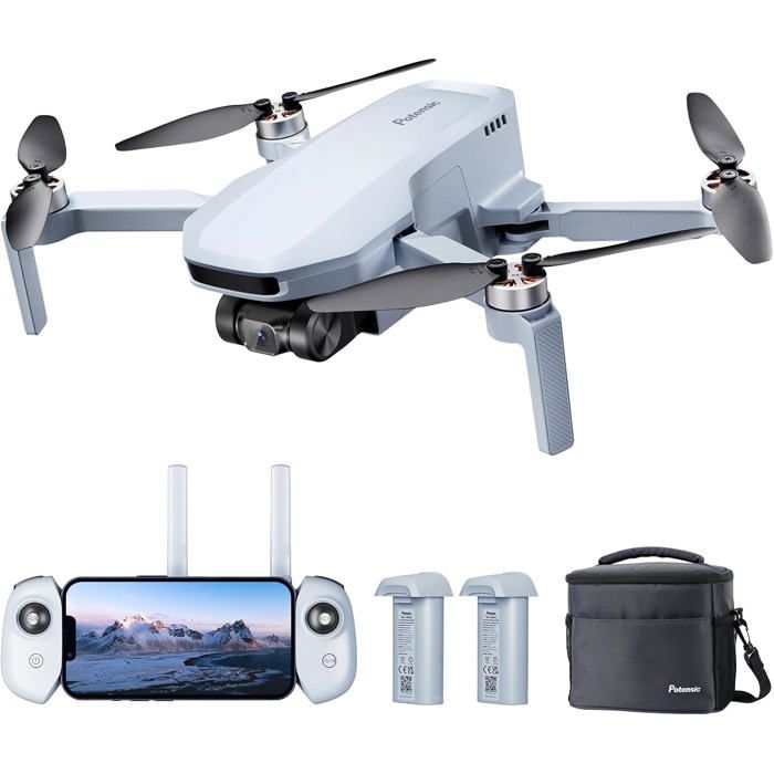 Drone - POTENSIC - Atom SE - 4K - 62 Min Vol - Moins de 249G Drone - POTENSIC - Atom SE - 4K - 62 Min Vol - Moins de 249G