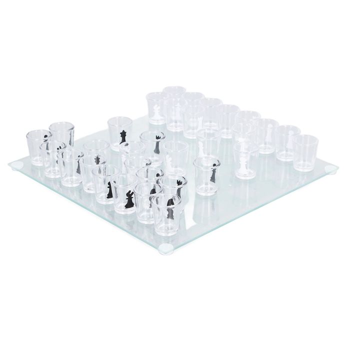 Jeu d'échecs en verre Banque de photographies et d’images à haute