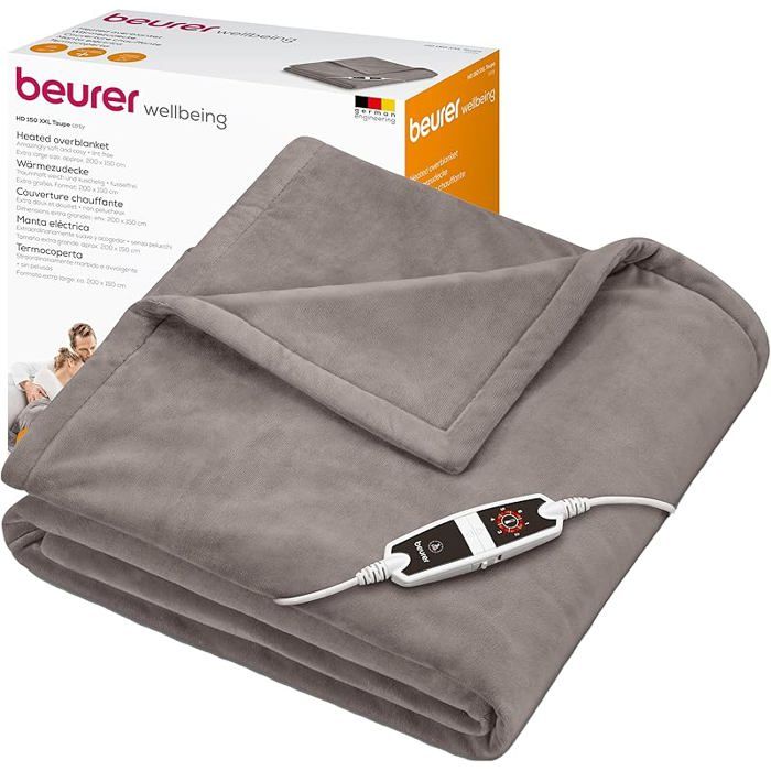 Couverture Chauffante Électrique 180 * 100 Cm Chauffe-Matelas En Tissu