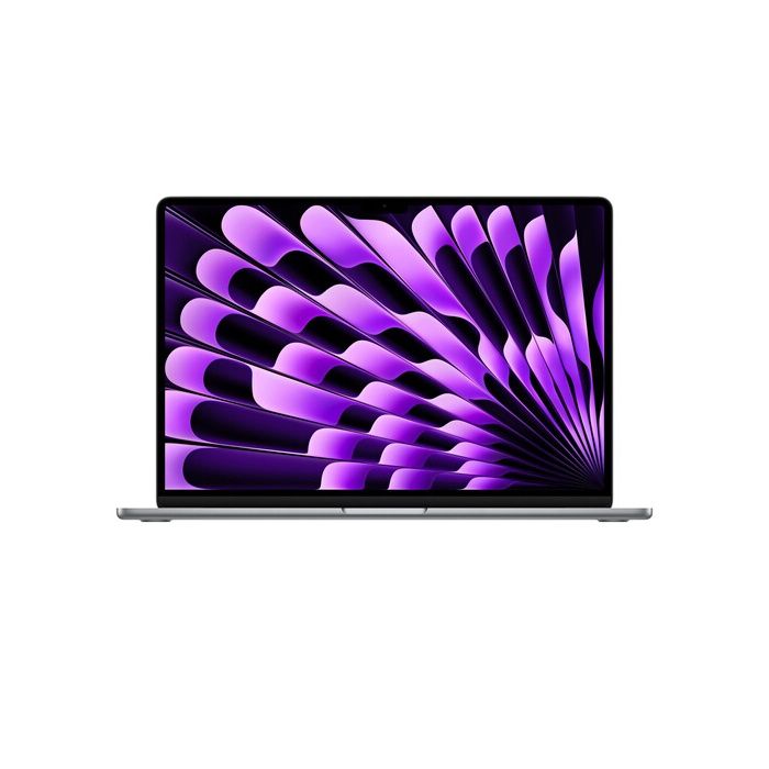 MacBook Apple Air 13 512Go SSD 24 Go RAM Puce Apple M3 CPU 8 cœurs GPU 10 cœurs Gris sidéral 2024 Reconditionné