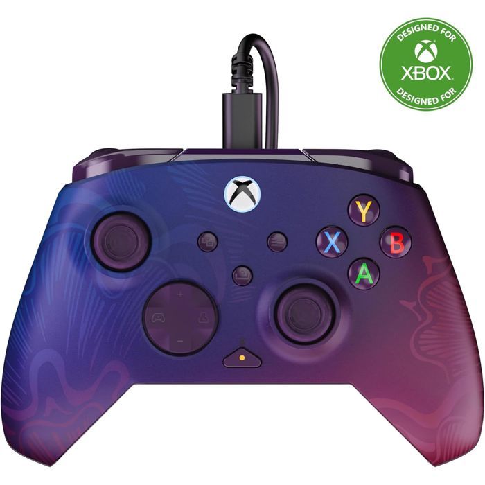Manette de jeu - Xbox - Rematch Advanced - Filaire - Purple Fade - Compatible PC - Turtle Beach