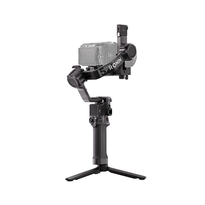 Stabilisateur caméra - DJI - RS 5 - Bluetooth - Rotation continue à 360° - Ecran tactile - Noir