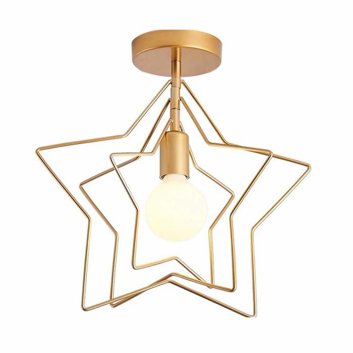 Moderne Plafonnier LED en Métal - Lampe Décorative Pour Salon Couloir Bar Cuisine Salle à Manger Chambre dEnfants