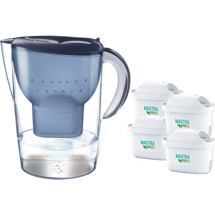 Filtre BRITA 1055738 – Carafe Filtrante Style Grise, 2,4 L, 1 Cartouche MAXTRA PRO Inclus - vue 5