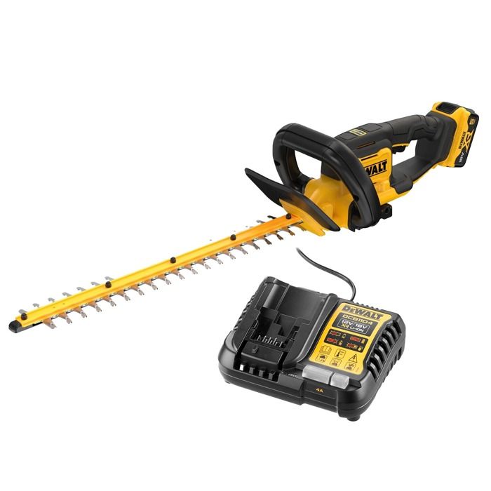 Taille haies 55 cm écartement de 19 mm XR 18V 5 Ah Li ion Dewalt DCMHT562P1 QW - vue 2