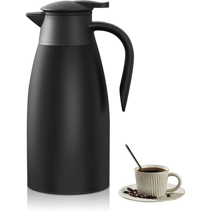 Bouteille Isotherme 2L Bouteille Isotherme à Double Paroi Thermos Café