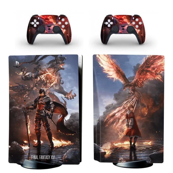 Skin Sticker for PS5 Slim Console Controller Disc Version Decals God of War #5 e