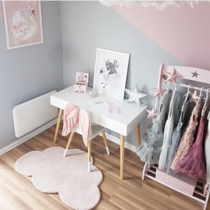 Tapis De Chambre Enfants Fille Garcon 100 65cm Sol Nuage Decor
