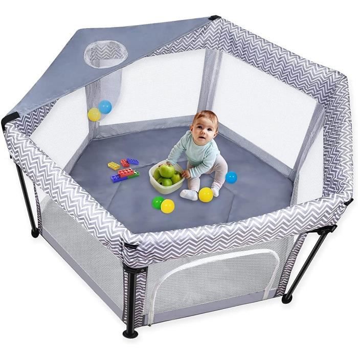 Parc Bebe Parc Bebe Pliable 128 128 65cm Centre D Activites Pour Enfants Parc Interieur Et Exterieur Systeme De Pliage Rapi A17 Cdiscount Puericulture Eveil Bebe