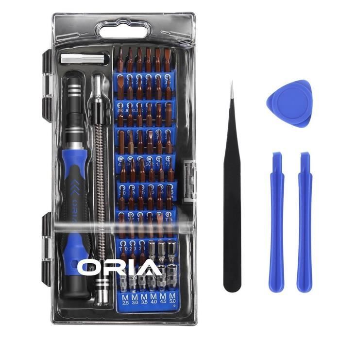 tournevis précision Set avec 56 conducteur Oria 60 en 1 magnétique jeu de tournevis