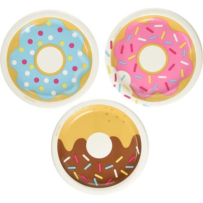 Tissu Polaire Imprimé Donuts - 250g/m², 50x160cm, Oeko-Tex, Pour Vêtements Et Artisanat