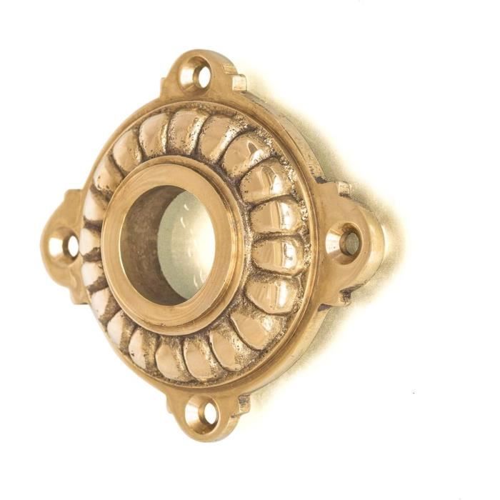 Poignee De Porte Laiton Infinity Decor Loquet De Confidentialité