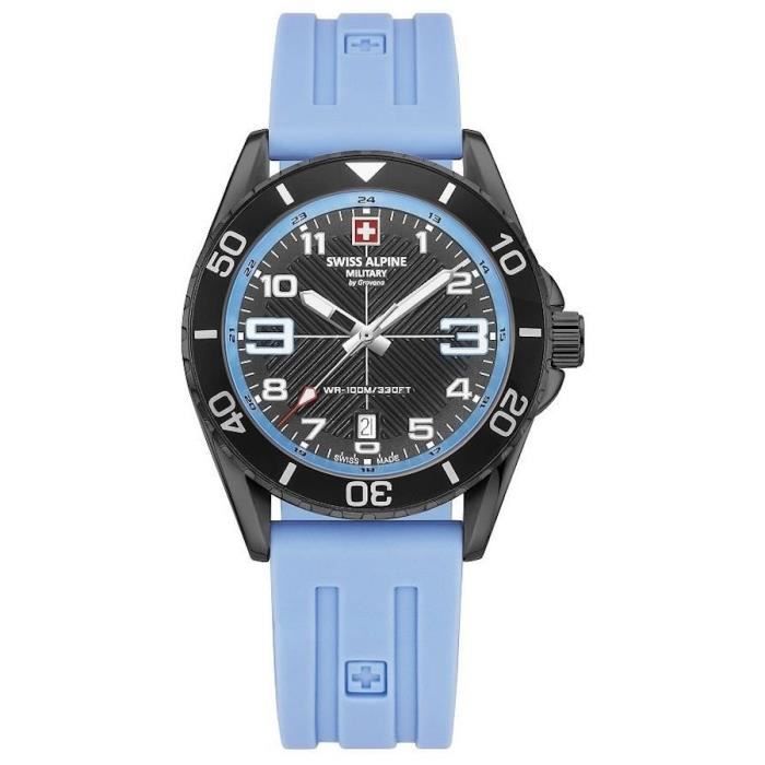 Montre - Swiss Alpine Military - Raptor SAM7029.1871 - Quartz - Acier inoxydable - 42 mm Montre - Swiss Alpine Military - Raptor SAM7029.1871 - Quartz - Acier inoxydable - 42 mm