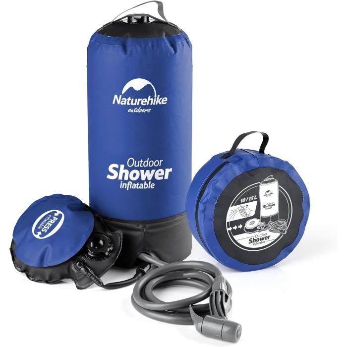 LIBRELUNE Douche Solaire Portable Pour Camping – Sac 20 L, Chauffe Jusqu'à 45 °C En 3h, Tente De Douche Extérieure Résistante