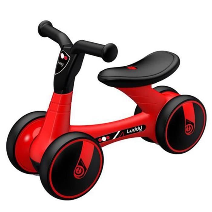 1 3 Ans Enfant Voiture D Equilibre Bebe Scooter Mini Velo Cadeau D Anniversaire Rouge Cdiscount Jeux Jouets
