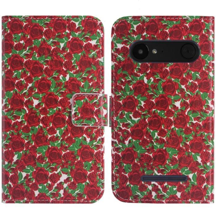 Housse Coque TPU Silicone Simili Cuir Pour Crosscall CORE-X4 - Protection Anti-chocs