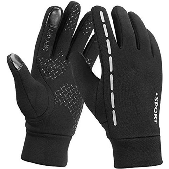 Gants d'hiver d'homme épais chaud en polaire coupe-vent Gants froid Preuve  Therma_y3563 - Cdiscount Téléphonie