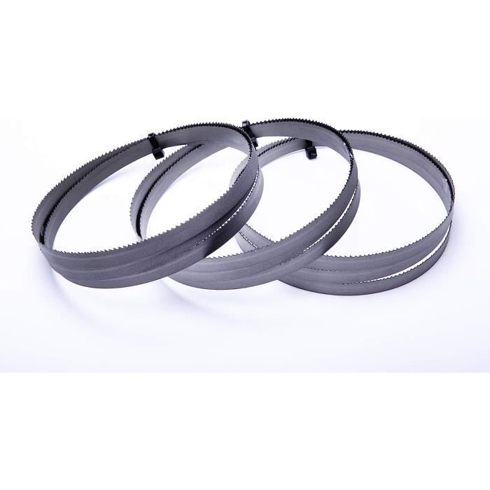 Lot De 3 Lames De Scie à Ruban 1400 X 6 X 0,65 Mm 10 ZpZ - Haute Performance Pour Bois Et Métaux