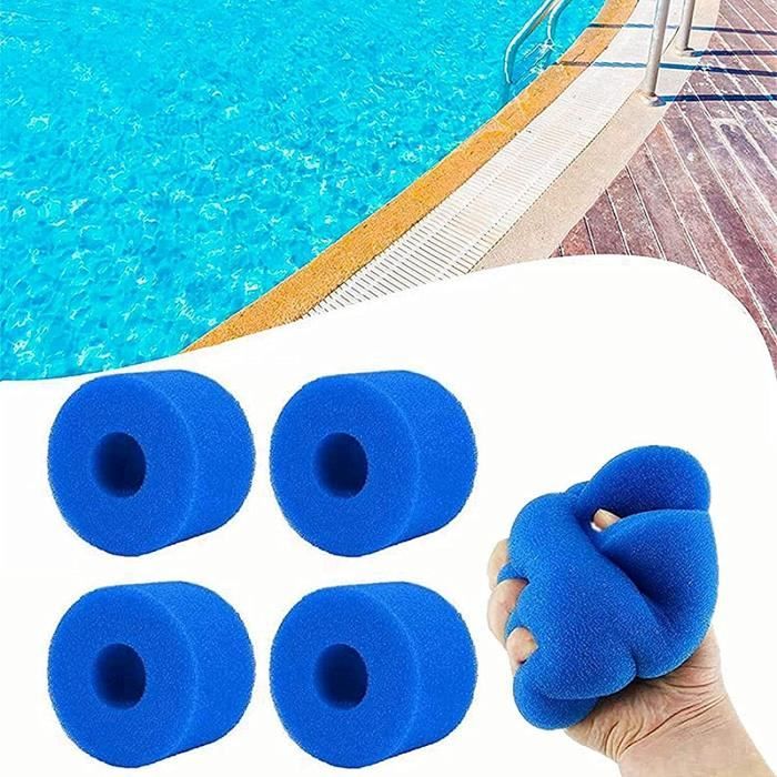 Lot De 12 Filtres Mousse Intex Type S1 - Réutilisables Pour