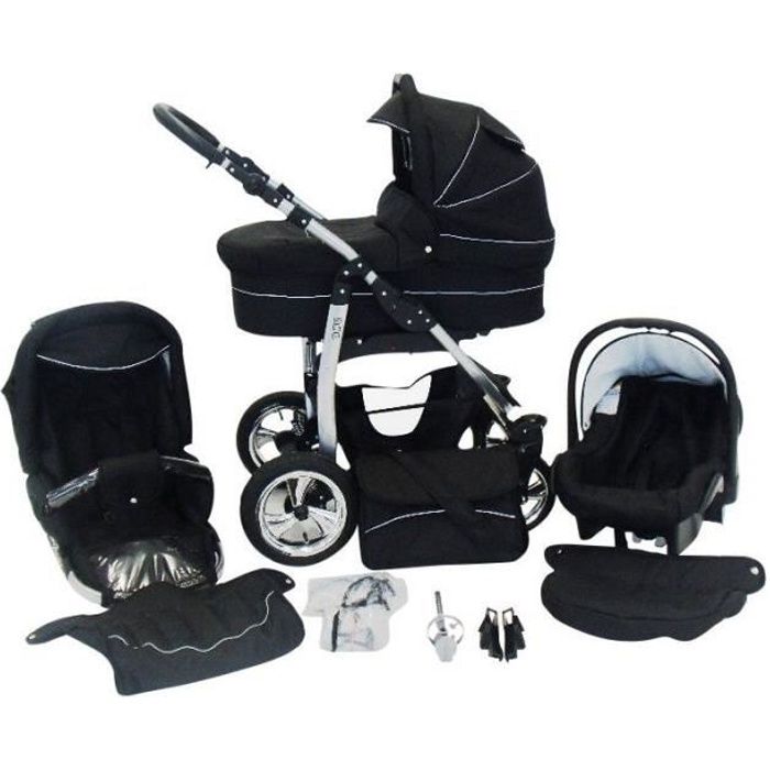 poussette trio cdiscount